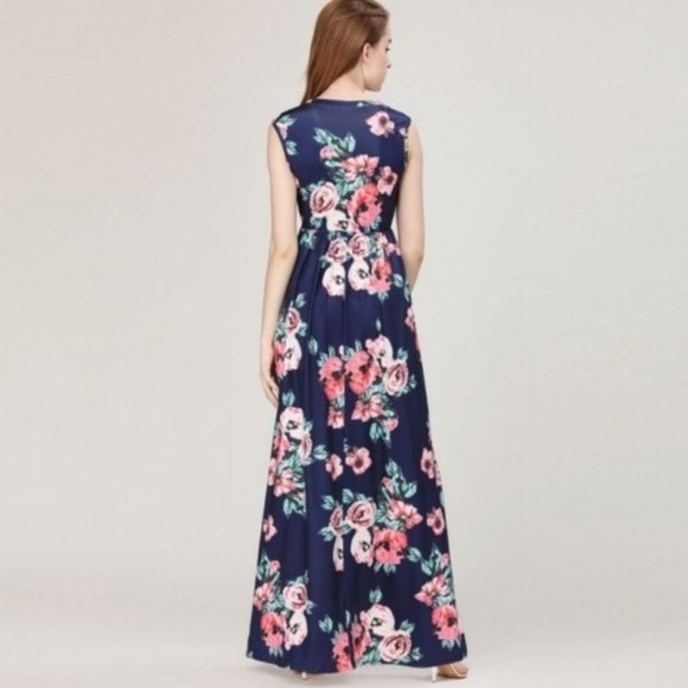 3/$15 with Discounted Shipping - Floral Spring Maxi Dress